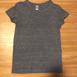 Heather Grey Alternative Apparel crew tee